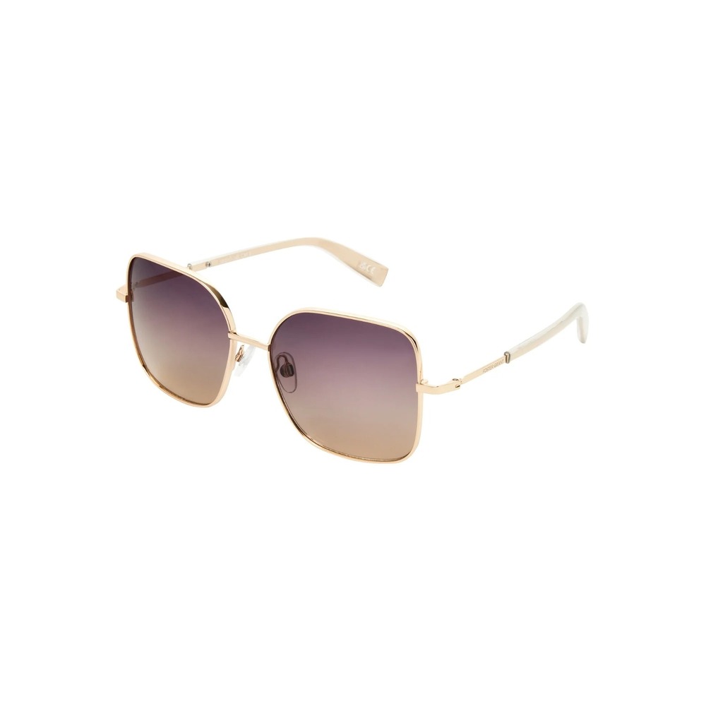 Foster Grant‎ Women's Gold Square Designer Sunglasses M11